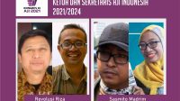 pasangan calon ketua umum dan sekjen AJI Indonesia