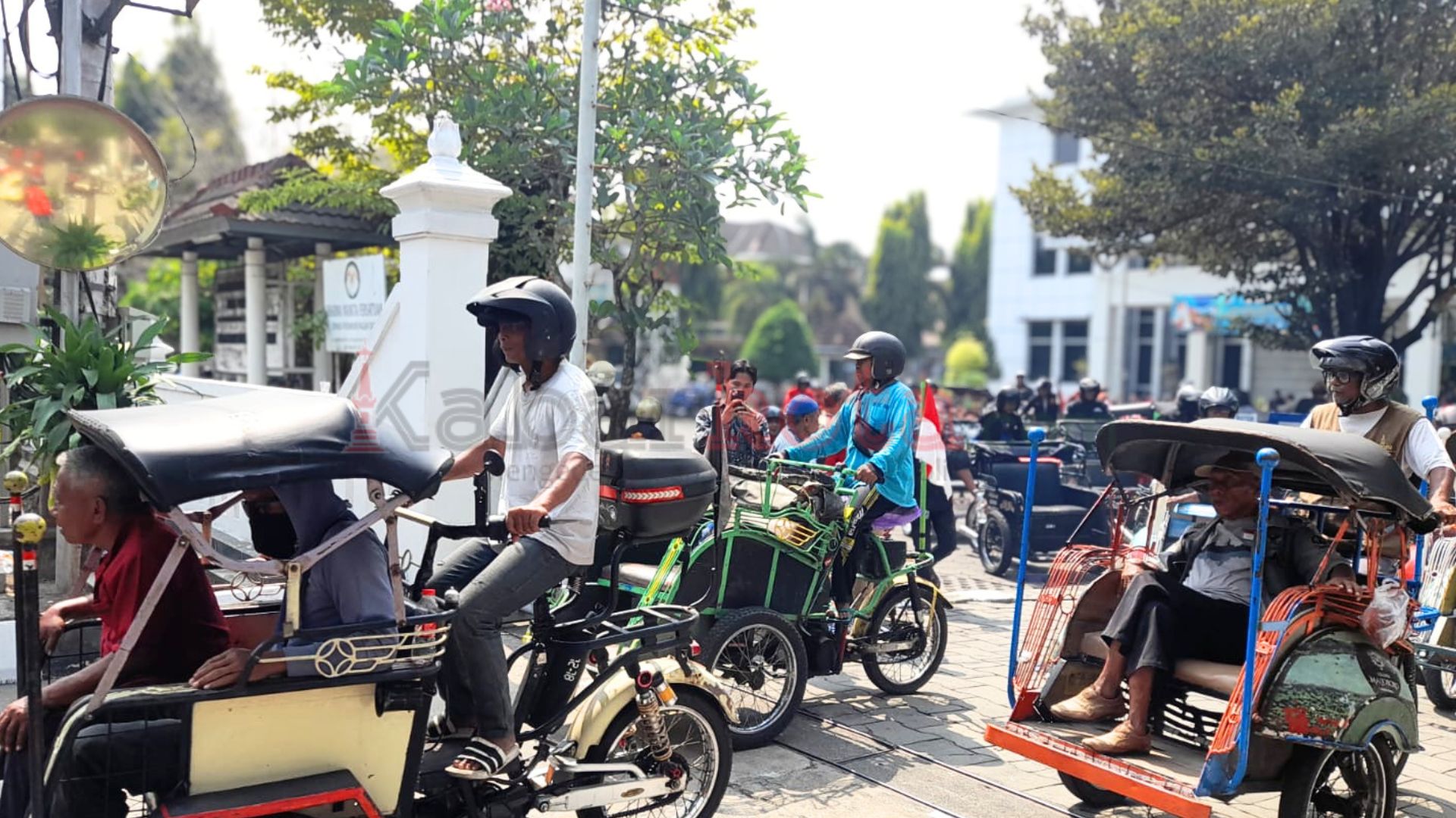 bentor becak motor