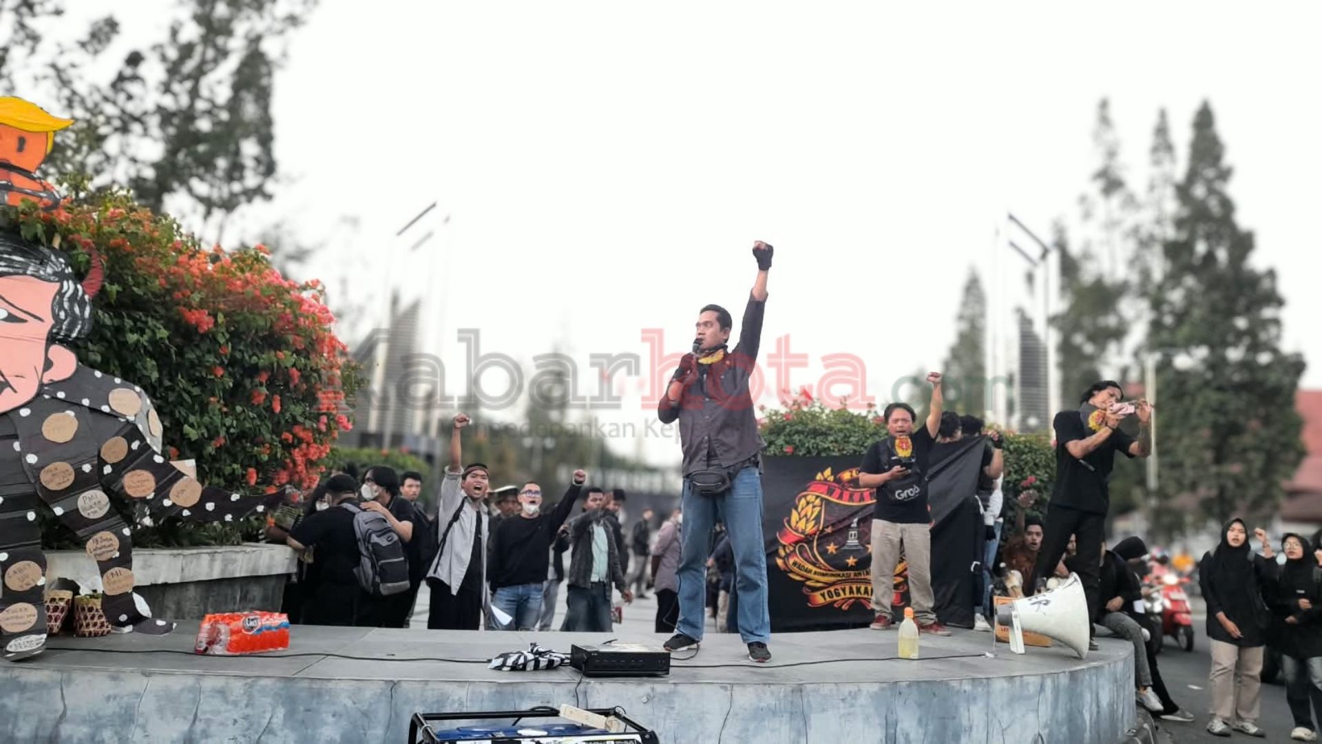 demo bundaran ugm jogja